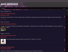 Tablet Screenshot of akhibergaya.blogspot.com