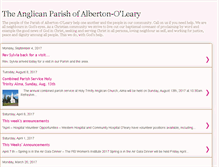 Tablet Screenshot of albertonolearyparish.blogspot.com