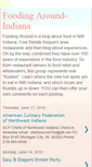 Mobile Screenshot of foodingaround-indiana.blogspot.com
