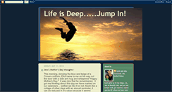 Desktop Screenshot of lifeismessyjumpin.blogspot.com