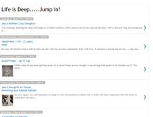 Tablet Screenshot of lifeismessyjumpin.blogspot.com