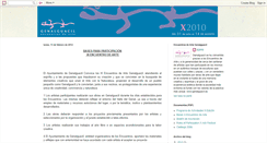 Desktop Screenshot of genalguacilencuentrosdearte.blogspot.com