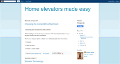 Desktop Screenshot of canwestelevators.blogspot.com