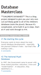Mobile Screenshot of databasemasterclass.blogspot.com