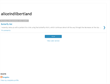 Tablet Screenshot of aliceindilbertland.blogspot.com
