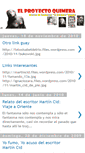 Mobile Screenshot of elproyectoquimera.blogspot.com