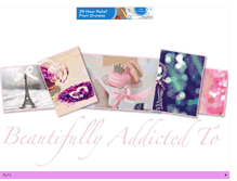 Tablet Screenshot of beautifullyaddictedto.blogspot.com