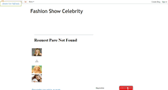 Desktop Screenshot of fashionshowcelebrity.blogspot.com