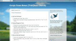 Desktop Screenshot of gerejayesusbenar.blogspot.com