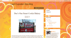 Desktop Screenshot of lastcupcakestanding.blogspot.com