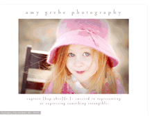 Tablet Screenshot of amygrebephotography.blogspot.com