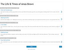 Tablet Screenshot of amosbrownlife.blogspot.com