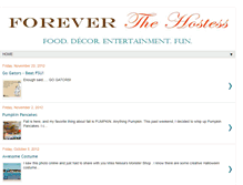 Tablet Screenshot of foreverthehostess.blogspot.com