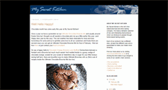 Desktop Screenshot of mysecretkitchenblog.blogspot.com