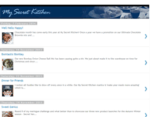 Tablet Screenshot of mysecretkitchenblog.blogspot.com