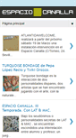 Mobile Screenshot of espaciocanallasevilla.blogspot.com