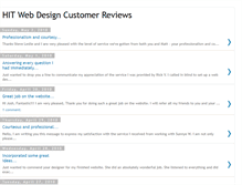 Tablet Screenshot of hit-webdesign-customer-reviews.blogspot.com