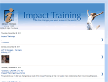 Tablet Screenshot of impacttrainingutah.blogspot.com