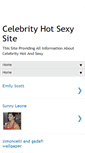 Mobile Screenshot of celebrityhotsexysite.blogspot.com