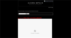 Desktop Screenshot of alianza-metalik.blogspot.com