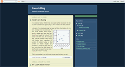 Desktop Screenshot of investoblog-j.blogspot.com