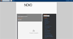 Desktop Screenshot of novo-mag.blogspot.com