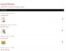 Tablet Screenshot of lunedpalmer.blogspot.com