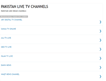 Tablet Screenshot of pak-online-tv.blogspot.com
