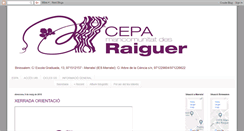 Desktop Screenshot of ceparaiguer.blogspot.com
