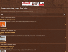 Tablet Screenshot of ferramentasluthier.blogspot.com