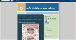 Desktop Screenshot of clubciclistapalomo.blogspot.com