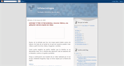 Desktop Screenshot of infotecnologos.blogspot.com