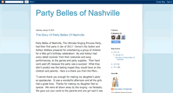 Desktop Screenshot of partybellesofnashville.blogspot.com