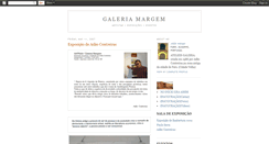 Desktop Screenshot of galeriamargem.blogspot.com