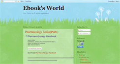 Desktop Screenshot of ammarebooksworld.blogspot.com