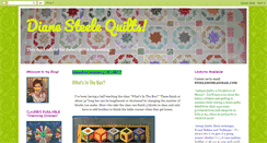 Desktop Screenshot of dianesteelequilts.blogspot.com