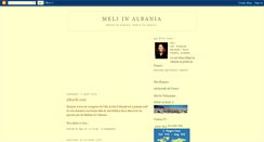 Desktop Screenshot of melinalbania.blogspot.com