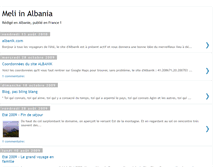 Tablet Screenshot of melinalbania.blogspot.com