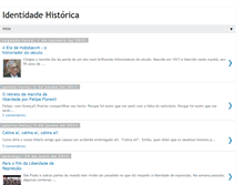 Tablet Screenshot of identidadehistorica.blogspot.com