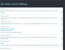 Tablet Screenshot of akutakkesah.blogspot.com
