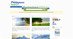 Desktop Screenshot of philippines-spot.blogspot.com