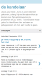Mobile Screenshot of dekandelaar.blogspot.com
