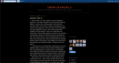 Desktop Screenshot of emericksworld.blogspot.com