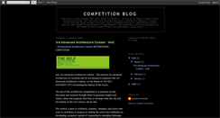 Desktop Screenshot of competitionews.blogspot.com