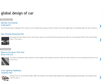 Tablet Screenshot of globaldesign-car.blogspot.com