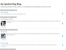 Tablet Screenshot of myspoileddogs.blogspot.com