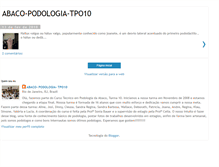 Tablet Screenshot of abaco-podologia-tpo10.blogspot.com