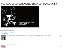 Tablet Screenshot of losamigosdelblackcatbonescafe.blogspot.com