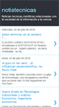 Mobile Screenshot of notistecnicas.blogspot.com