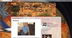 Desktop Screenshot of barnhoornbanter.blogspot.com